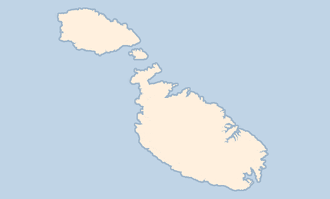 Karta Xemxija Bay