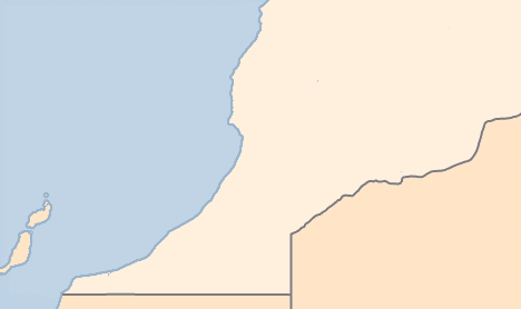 Karta Marocko
