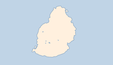 Karta Mauritius