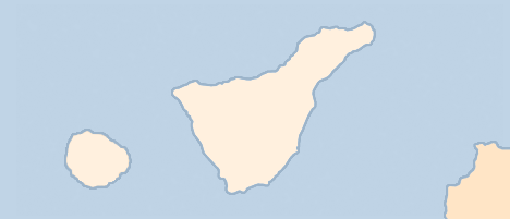 Karta Valle Gran Rey