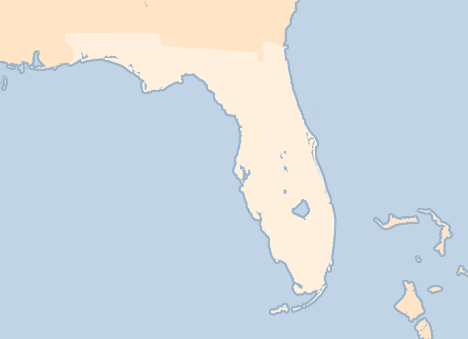 Karta Fort Myers Beach