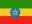 Flagga - Etiopien