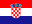 Flagga - Kroatien