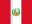 Flagga - Peru