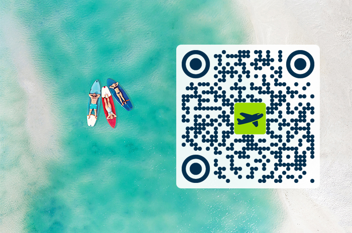 Scan koden for at downloade vores app.